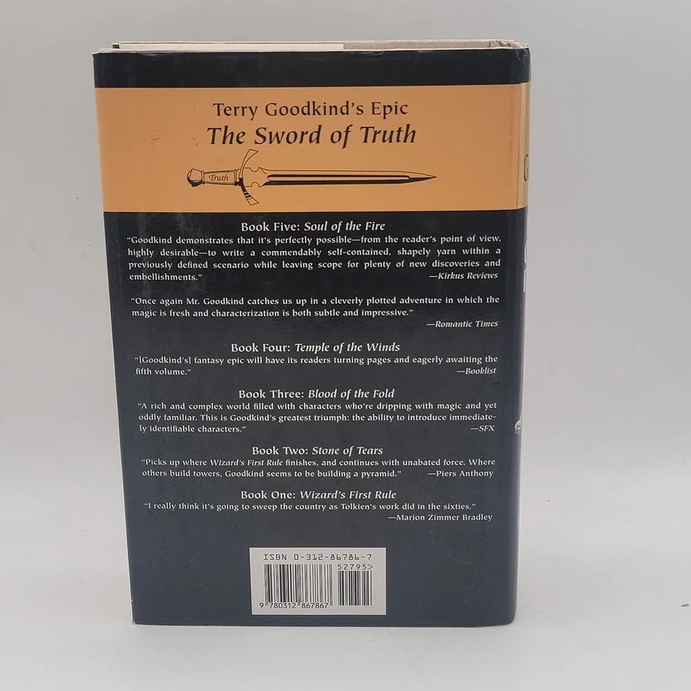 Terry Goodkind Faith‎ of the Fallen Hardcover 1st Edition Sword of Truth Ex Con